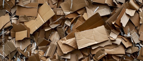 shredded box corrugated bundle