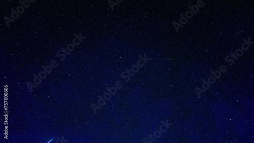 夜空の流れ星のグラフィック背景素材