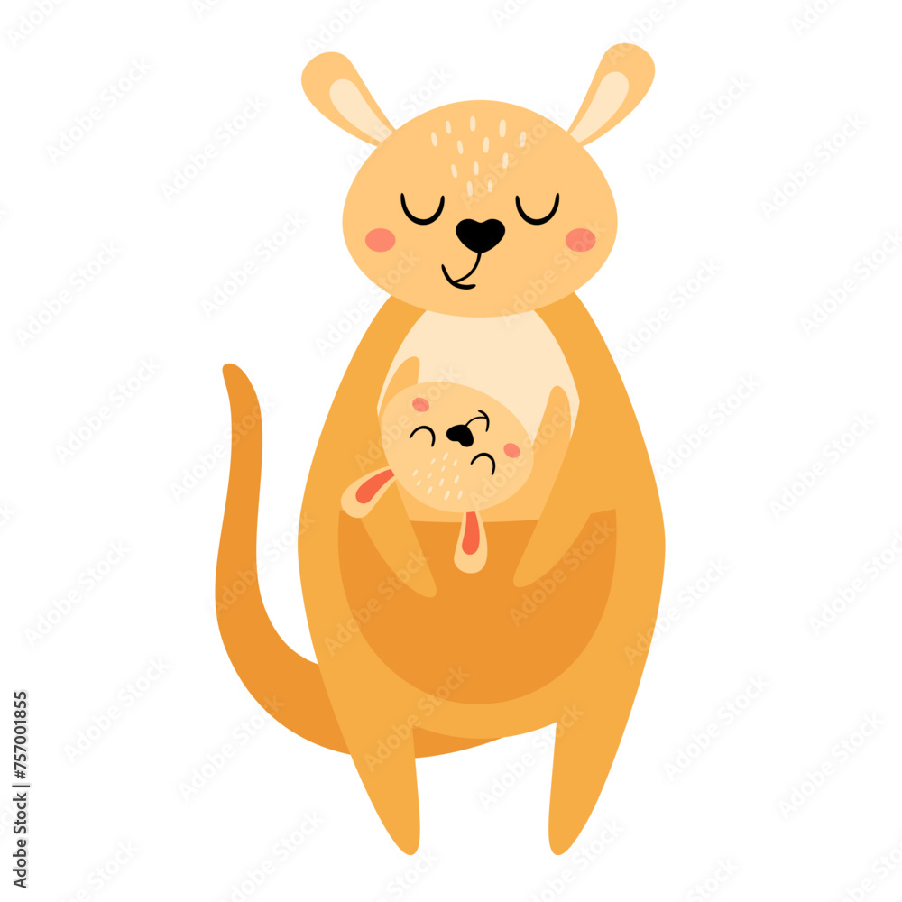 Animal clipart. Happy Mothers day clipart. Mom and baby animals in cartoon flat style, perfect for scrapbooking, stickers, tags, greeting cards, invitations, posters. Hand drawn vector illustration. Animal clipart. Happy Mothers day clipart. Mom and baby animals in cartoon flat style, perfect for scrapbooking, stickers, tags, greeting cards, invitations, posters. Hand drawn vector illustration.