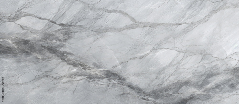 Close up of a white marble texture resembling snowcovered slopes in a freezing natural landscape, creating a beautiful pattern with hints of frost Close up of a white marble texture resembling snowcovered slopes in a freezing natural landscape, creating a beautiful pattern with hints of frost