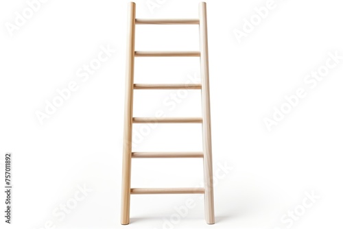 Ladder, isolated on white background (clipping path included) photo