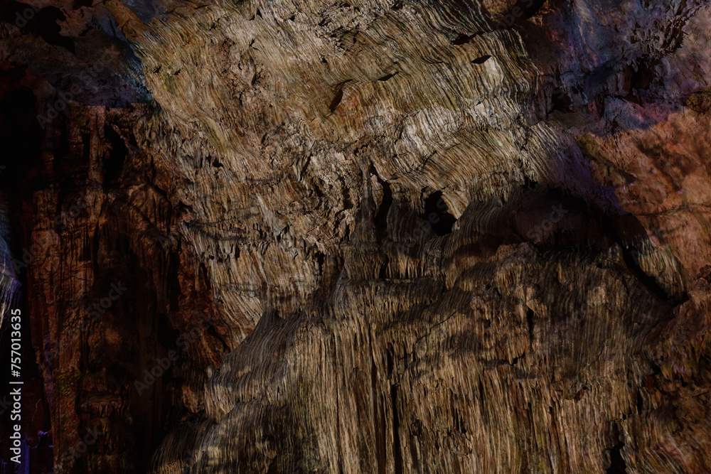 rocks from a cave with projected images
rocks from a cave with projected images