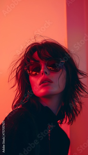 Tinted Glasses Girl: Poignant Portraits for Subversive Album Covers