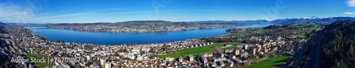 Zürichsee Panorama 26.2.2024