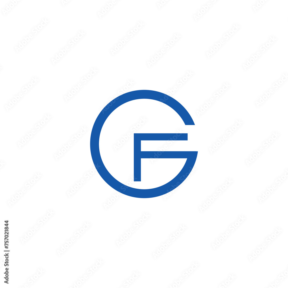GF Creative logo And Icon Design GF Creative logo And Icon Design
