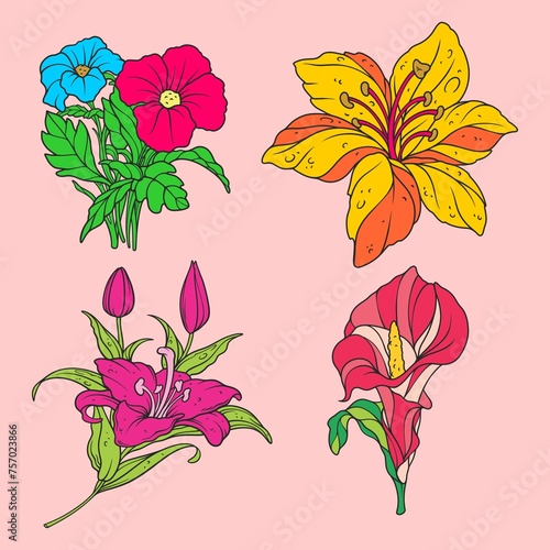 4 flower pack (ID: 757023866)