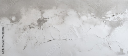 A monochromatic image of a cloudy sky over a snowy landscape, with a twig and wood visible on the freezing slope. The artful composition captures the essence of a minimalist yet striking scene