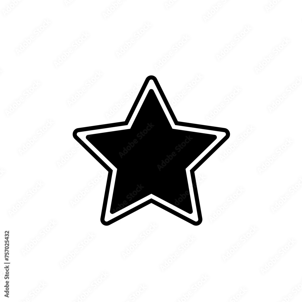 Fototapeta premium Sunburst icon vector. Star illustration sign. Price tag symbol. 