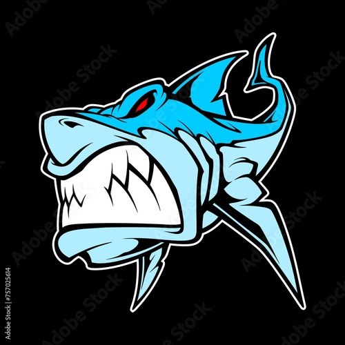 shark logo (ID: 757025614)