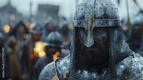 knight in armor photo