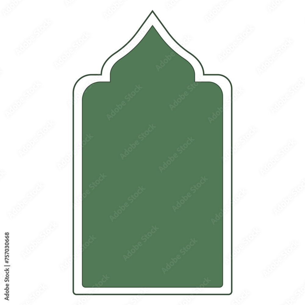 Islamic Ornament Frame Border Element Islamic Ornament Frame Border Element