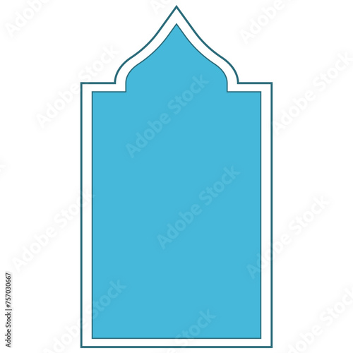 Islamic Ornament Frame Border Element