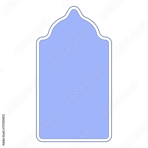 Islamic Ornament Frame Border Element
