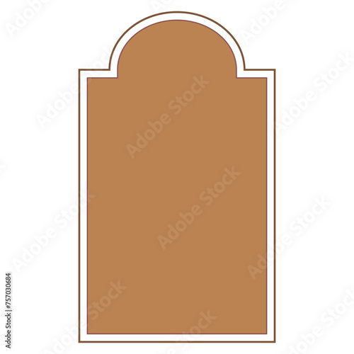 Islamic Ornament Frame Border Element