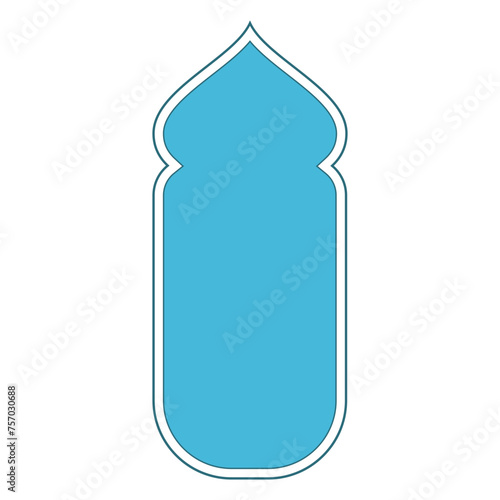 Islamic Ornament Frame Border Element