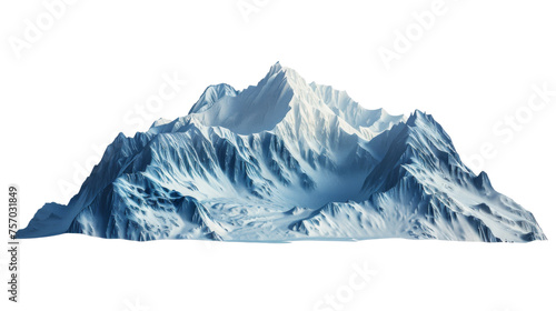 Mountain Snow isolated.png © KP