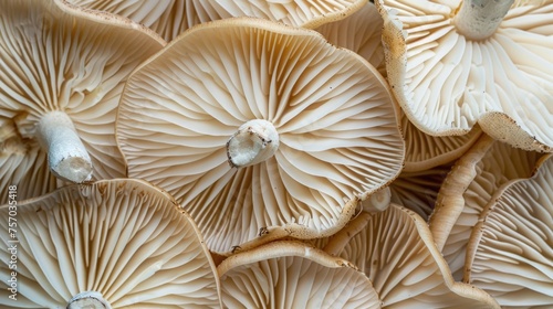 Oyster Mushrooms Cluster Detail