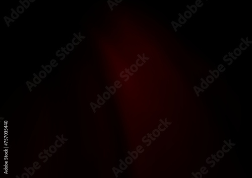 Dark Red vector pattern with bent ribbons.