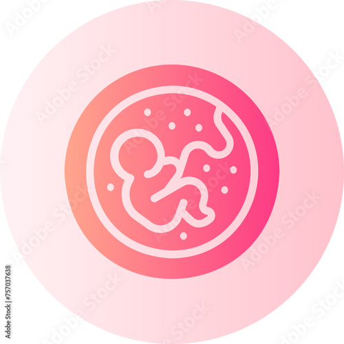 embryo gradient icon