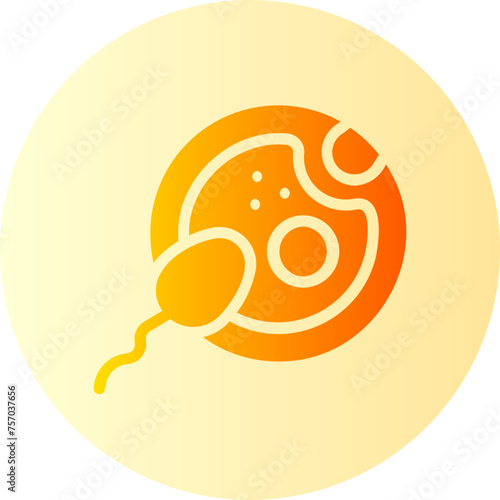 fertilization gradient icon