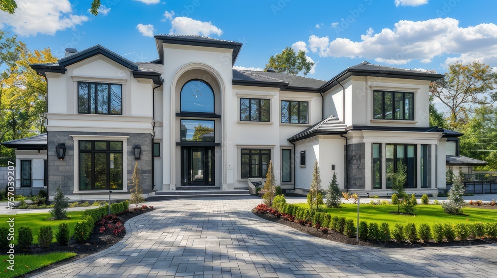 Capture the grandeur and elegance of a newly constructed luxury home. Showcasing modern architecture with sleek lines and lavish details, this residence exudes sophistication and opulence. Capture the grandeur and elegance of a newly constructed luxury home. Showcasing modern architecture with sleek lines and lavish details, this residence exudes sophistication and opulence.