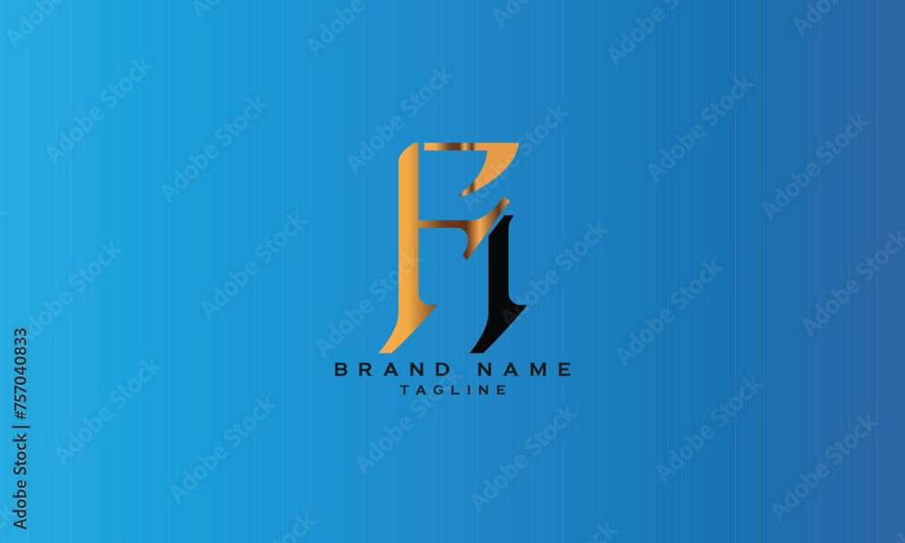FH, HF, Abstract initial monogram letter alphabet logo design FH, HF, Abstract initial monogram letter alphabet logo design
