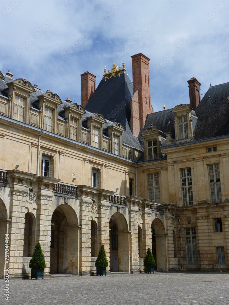 Extérieur du Château de Fontainebleau