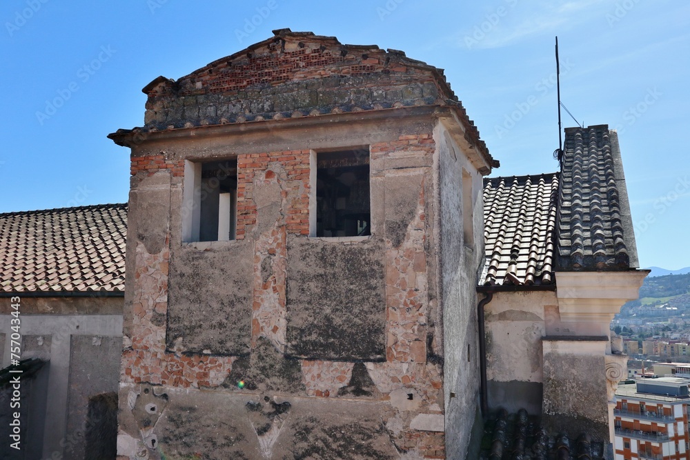 Benevento - Campanile dell'Annunziata dalla terrazza dell'Hortus Conclusus