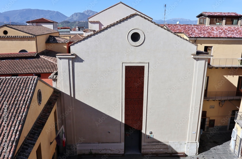 Benevento - Ex Convento di San Vittorino dalla terrazza dell'Hortus Conclusus
