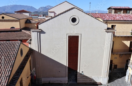 Benevento - Ex Convento di San Vittorino dalla terrazza dell'Hortus Conclusus photo