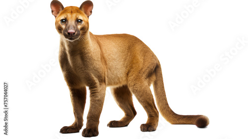 Captivating Fossa Close-Up on transparent background