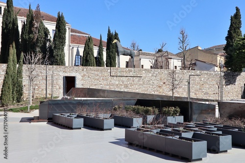 Benevento - Scorcio del cavallo dalla terrazza dell'Hortus Conclusus photo