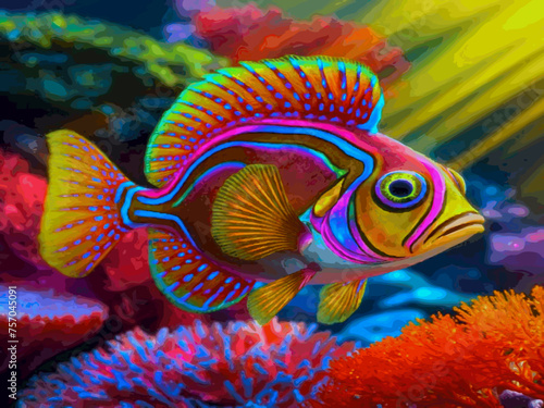  Underwater Colourful Fish Images
