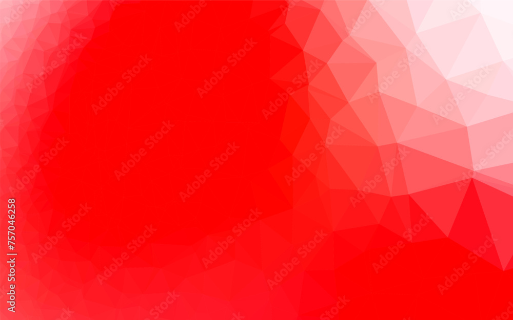 Light Red vector abstract mosaic pattern. Light Red vector abstract mosaic pattern.