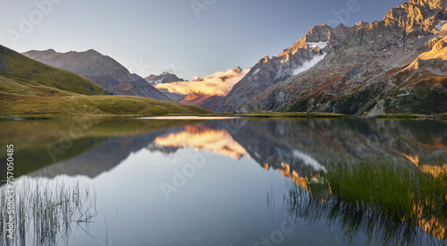 Lac du Pontet, La Meije, Rhones Alpes, Hautes-Alpes, Frankreich