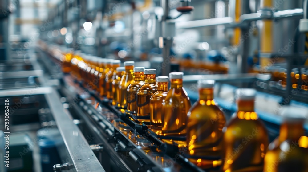 The process of quality control checks in a factory The process of quality control checks in a factory