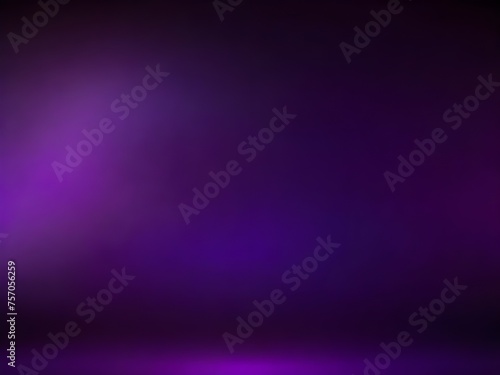 Dark purple background, Colorful blank wallpaper for making digital art, poster, presentation template, card, advertising sign or website ai image 