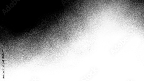 Black noise grain transparent gradient background. Dust effect with Transparent png overlay background
