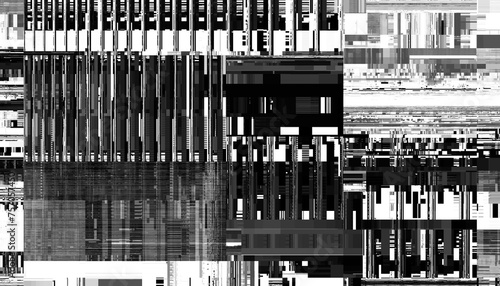 Abstract glitch overlay with a transparent background. Png overlay background © kastanka