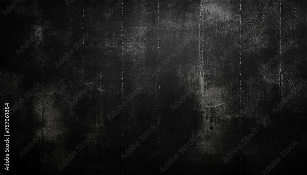 Textured Black Grunge Background