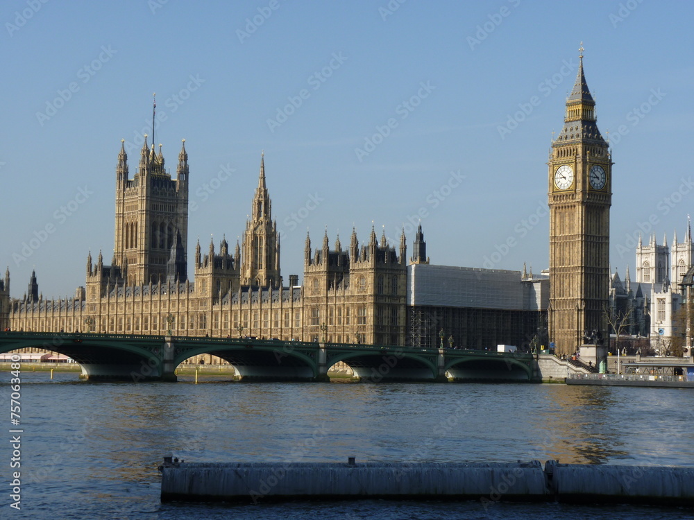 Big Ben est la tour horloge du palais de Westminster