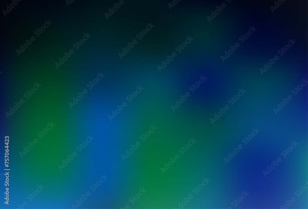 Fototapeta premium Dark BLUE vector bokeh pattern.