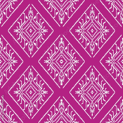 Native silk pattern background