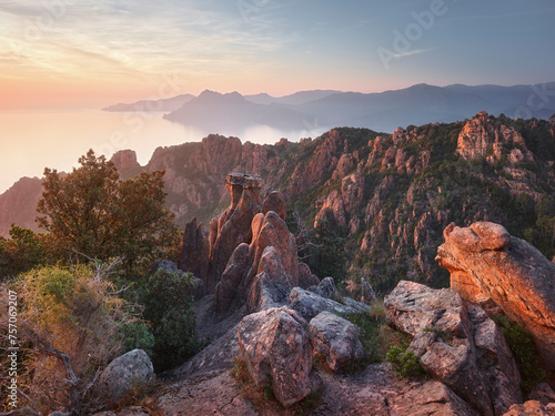 Calanques de Piana  Golfe de Porto  Korsika  Frankreich