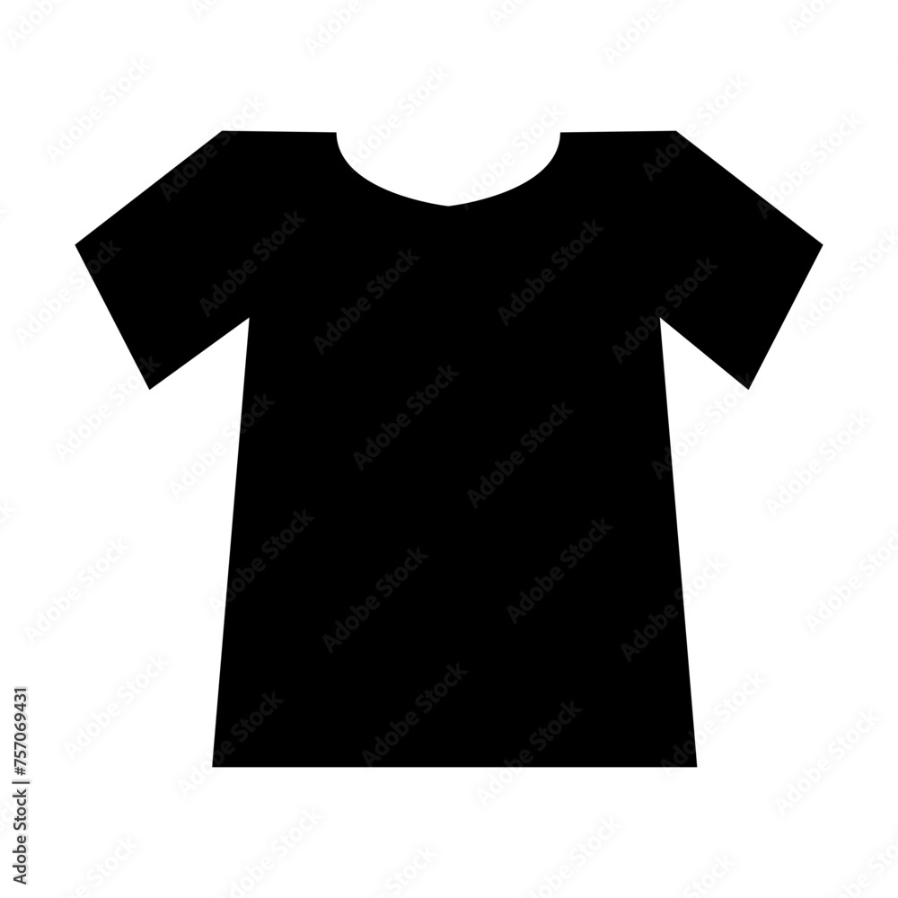 T-shirt icon, vector template element illustration for design T-shirt icon, vector template element illustration for design