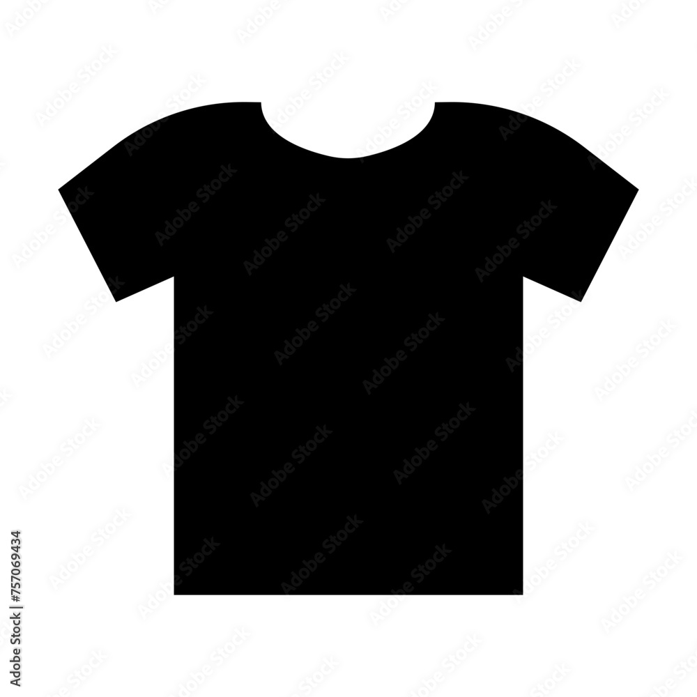 T-shirt icon, vector template element illustration for design T-shirt icon, vector template element illustration for design