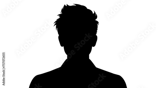 silhouette of a man