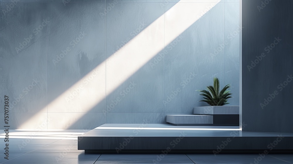 A sleek podium with minimalist aesthetics A sleek podium with minimalist aesthetics