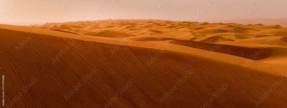 Wahiba Sands desert in Oman