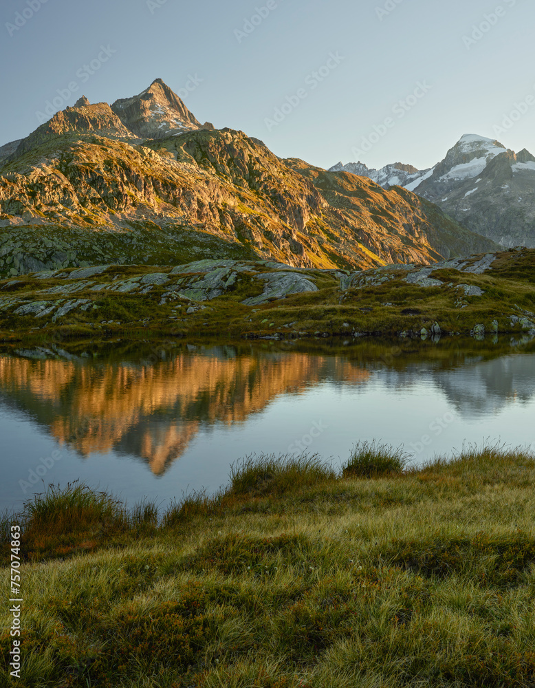 Gärstenhörner, Gross Furkahorn, Grimselpass, Urner Alpen, Berner Oberland, Schweiz